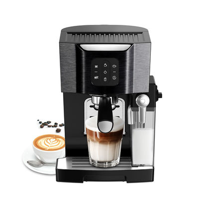 Ekspres do kawy espresso ze zbiornikiem spieniacza do mleka ze stali nierdzewnej