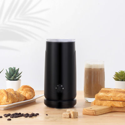 Glossy Matte Black Spieniacz do mleka Espresso Zdejmowana podstawa Precyzyjna kontrola temperatury 65°C