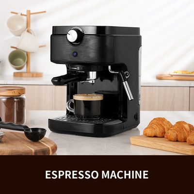 SS304 Wielofunkcyjny ekspres do kawy 0,9L Włoski Espresso Roaster Cyfrowy ekspres do kawy