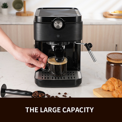 SS304 Wielofunkcyjny ekspres do kawy 0,9L Włoski Espresso Roaster Cyfrowy ekspres do kawy