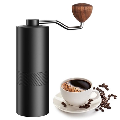 Burr Espresso Ręczny młynek do kawy ze stali nierdzewnej Precyzyjne przenośne logo DIY